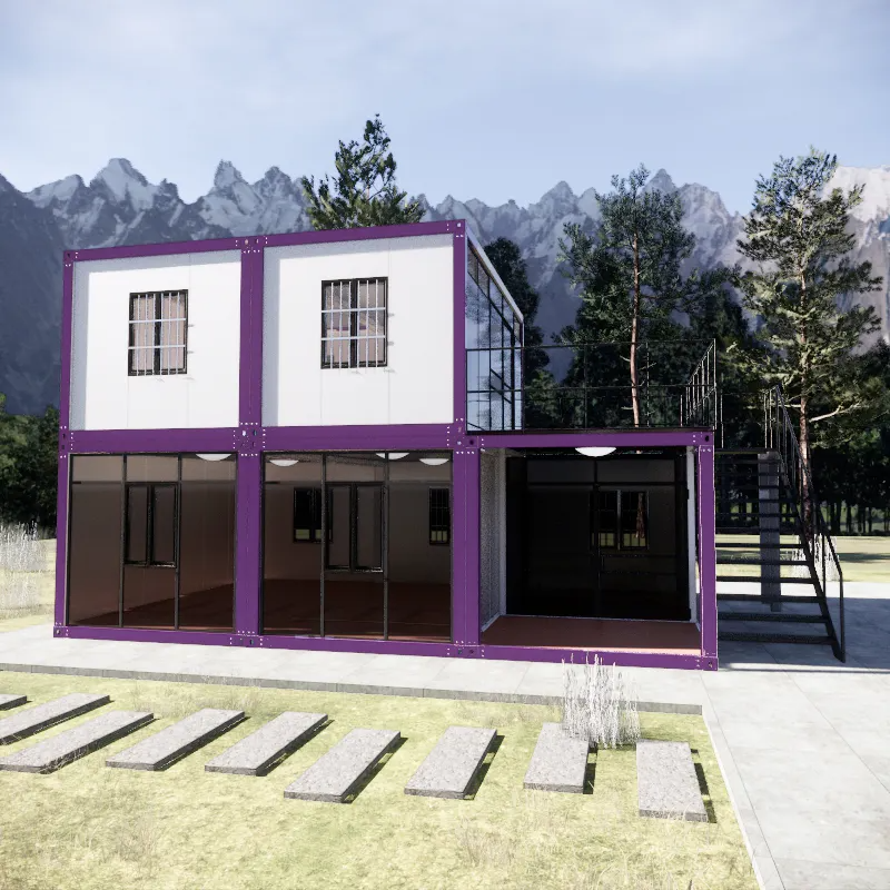 Foldable Office Modular Folding Homes Prefab Container House