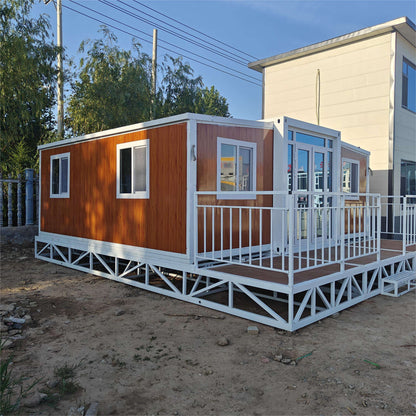 Casas modulares prefabricadas móviles de contenedores