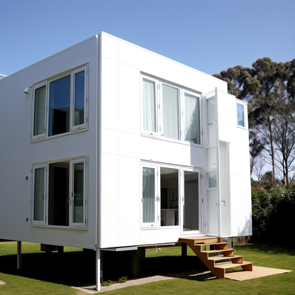 Colorful Home Prefabricated Container Prefab House Container Office