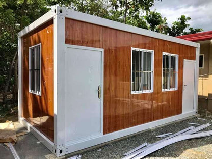 Portable Container Steel Prefabricated House Office Mobile 20ft Container House