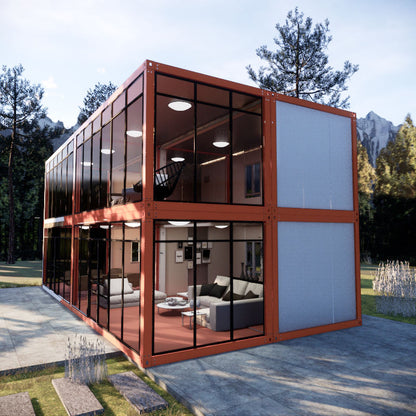 Foldable Office Modular Folding Homes Prefab Container House