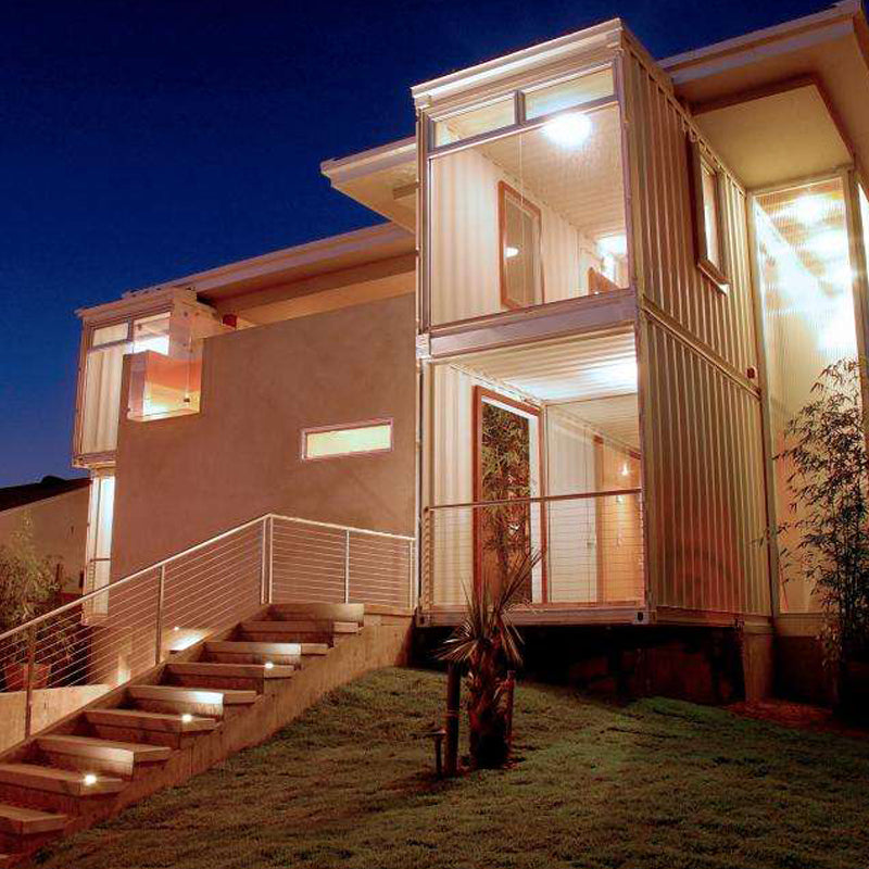 Prefab Tiny House Prefab Villa Light Weight Steel Prefabricated Container House