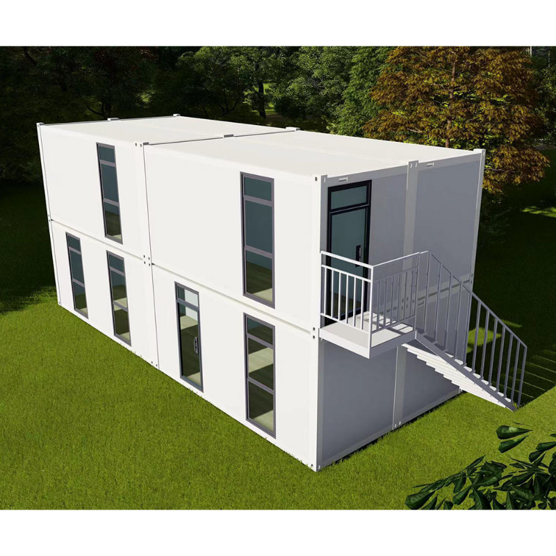 Casa prefabricada Modular, casa contenedor viva para hogar y oficina