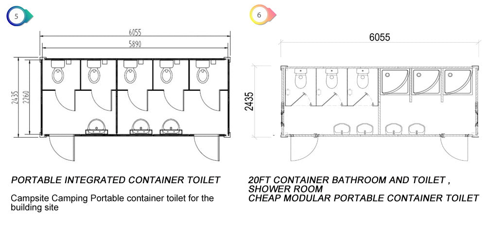 Excellent quality low price small detachable shipping container house for sale