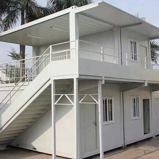 Prefabricated 40ft steel office container house home contemporary
