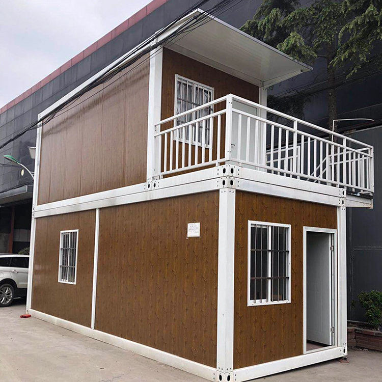 Casas de contenedores diminutas Casa modular prefabricada de contenedores de envío 