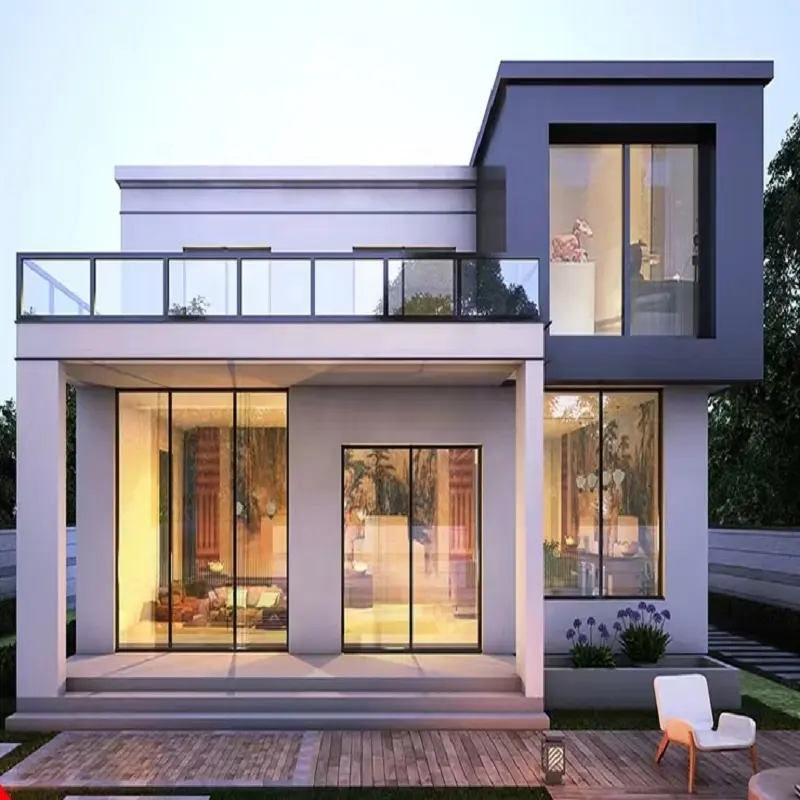 Modular prefab luxury container house for villa