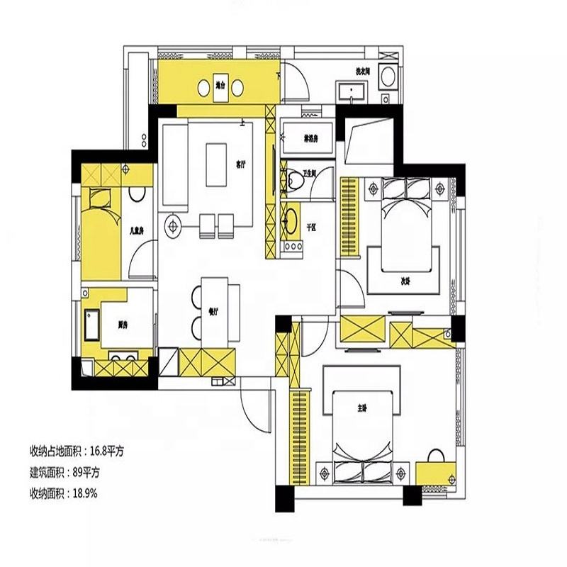 Casa contenedor modular prefabricada de lujo para villa 