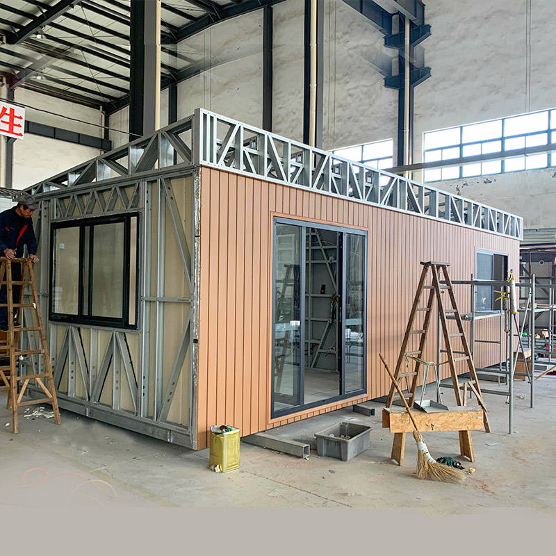 Foldable expandable prefab house house prefabricated light steel house