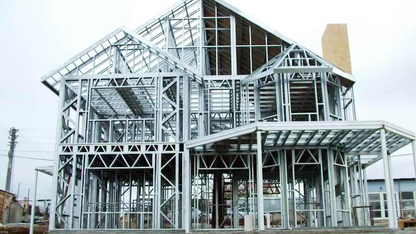 Venta caliente, alta calidad, última estructura de acero ligera, casa prefabricada, Villa 