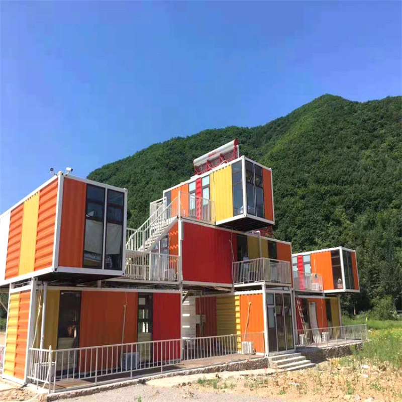 Container houses 40 feet luxury bolt together container houses 2 bedroom container house full set