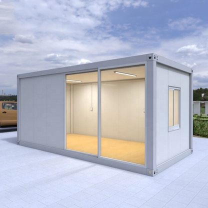 Flat Pack Modular Tiny Prefabricated Container Home Mobile Light Steel Prefab House Hotel Cottage Hut Apartment