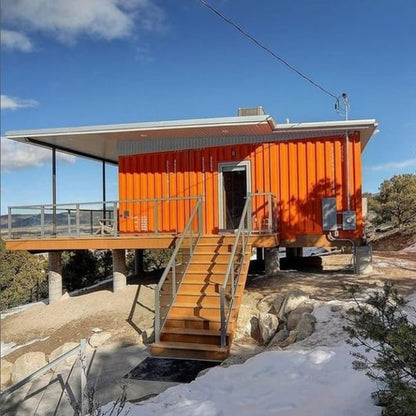 Casas de contenedores de envío Hotel prefabricado 