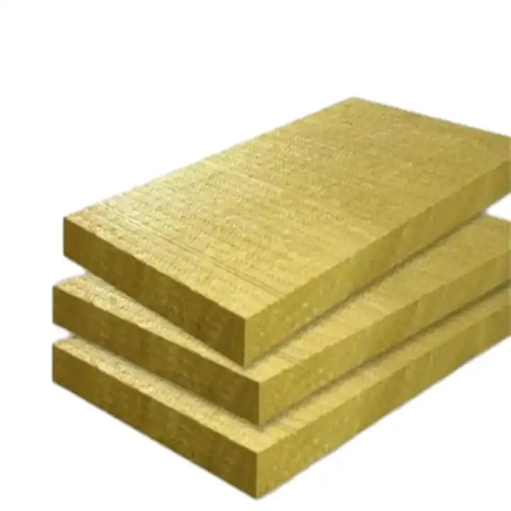 50mm 75mm 100mm heat preservation sound insulation rock wool sandwich panel