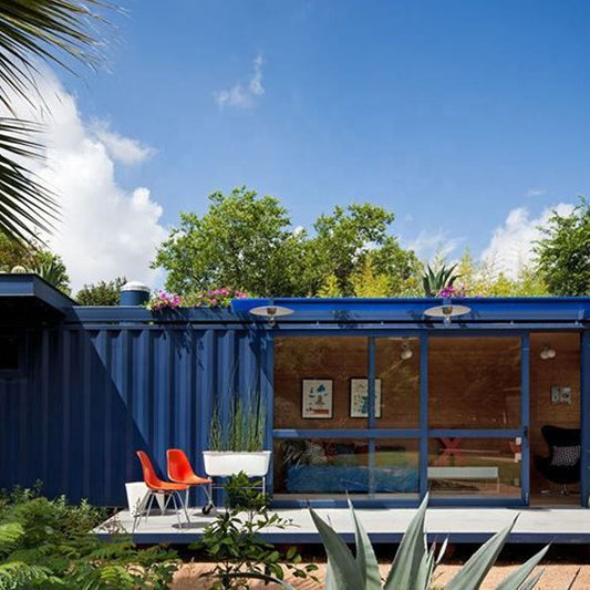 Prefab 40ft shipping container house homes