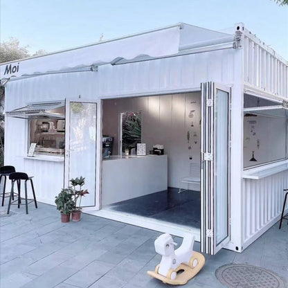 Bar Coffee Shop Restaurant 20ft 40ft Modular House