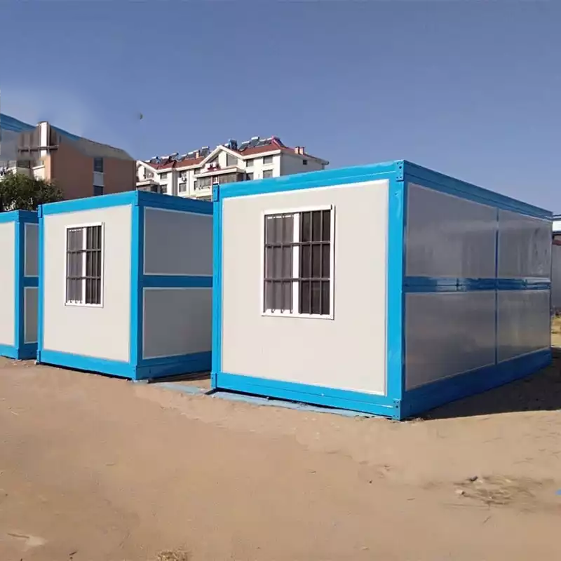 Shipping folding houses 40 ft house container