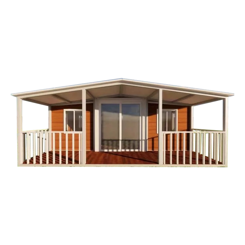 20ft 30ft 40ft Container folding house with yard deck