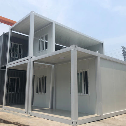 Two storey residential modular flat pack  prefabricated house