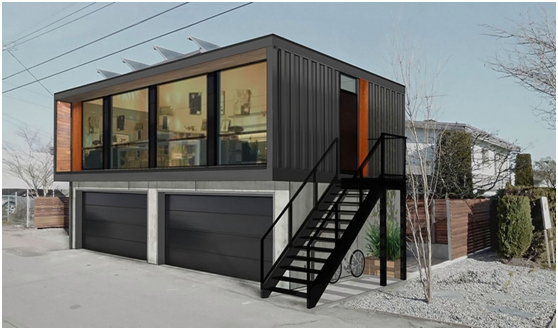 20ft/40ft Decorated container house