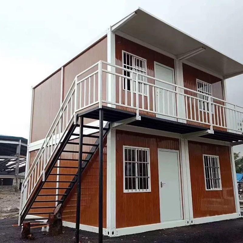 Casas de 20 pies y 40 pies, casas prefabricadas de lujo a prueba de huracanes, casa contenedor