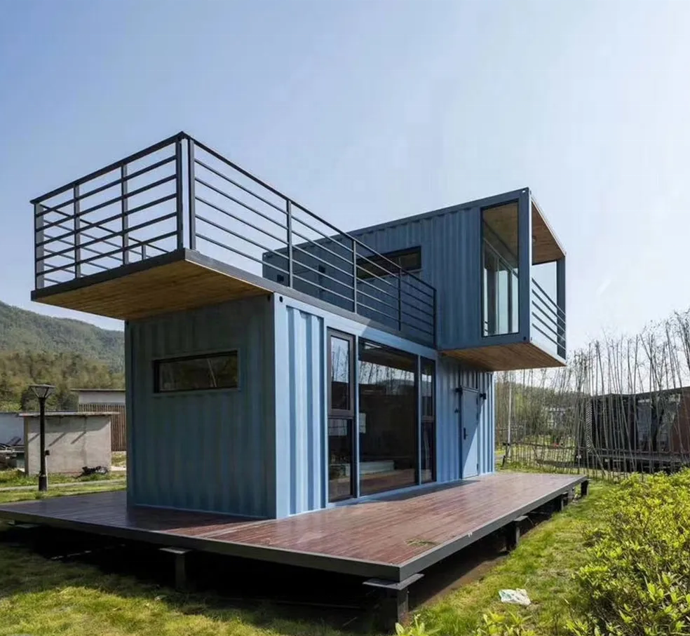 Prefabricated house container room for office living toilet shop