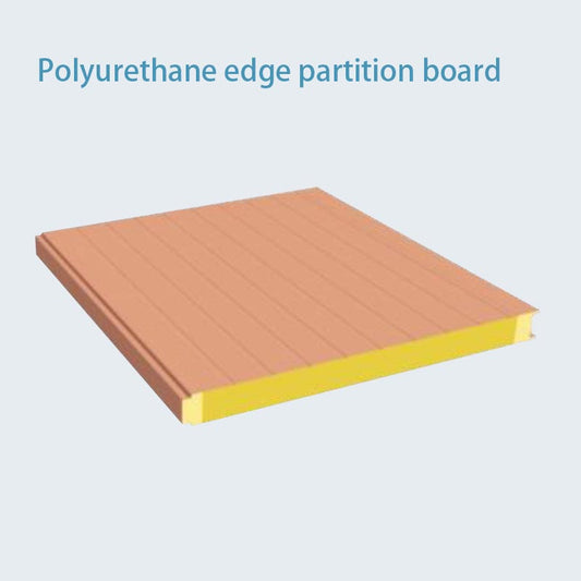 Polyurethane edge partition board