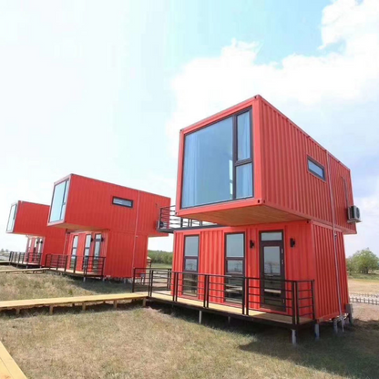 New prefabricated holiday houses modern simple prefabricated residential houses