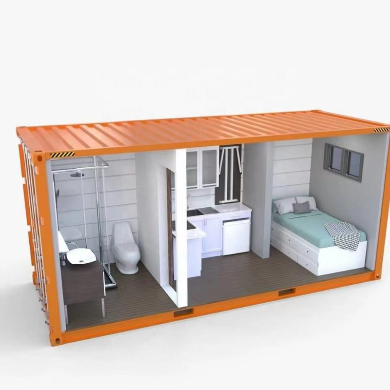 Casa prefabricada Modular, casas contenedor residenciales a la venta, EE. UU. 