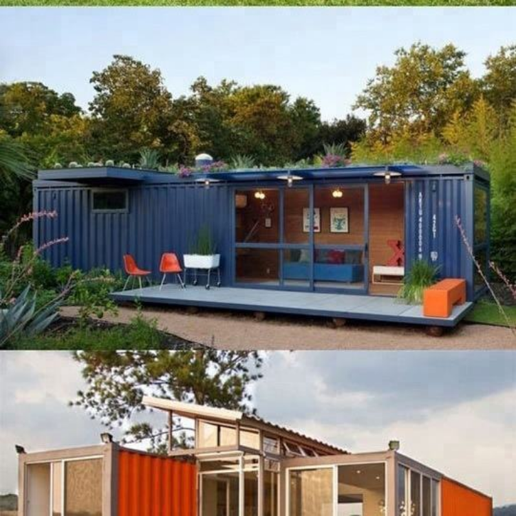 20ft 40ft Prefabricated prefab flat pack mobile modular shipping container frames homes house