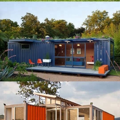 Customized Steel Structure Frame Modern Container House Prefab Houses