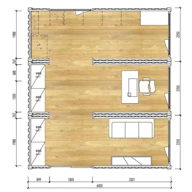 Casa contenedor 20 pies barra prefabricada modular al aire libre del contenedor de envío de 40 pies 