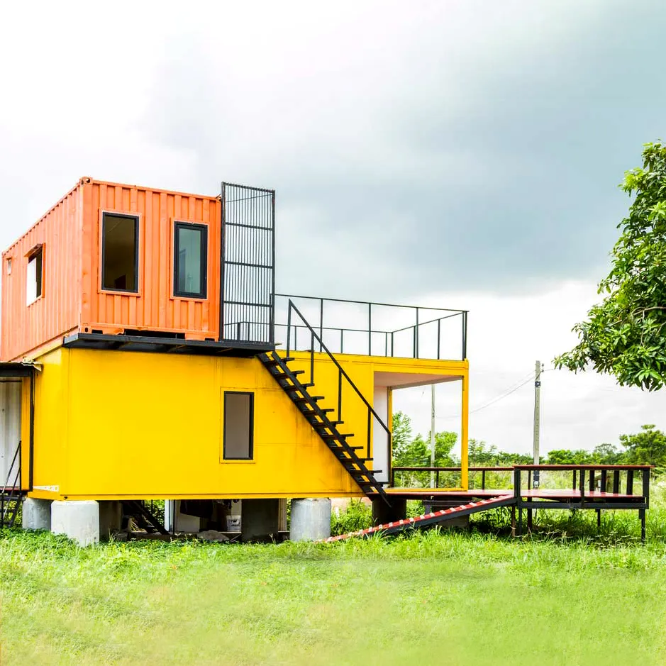 Prefabricated Container Homes Easy quick assembly prefab villa Coffee Shop container house