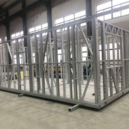 Light steel frame mobile house single Wide Mobile homes prefabricated house