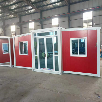 Extendable Expandable Movable Office Mobile Container Homes Prefab Houses with 3 rooms