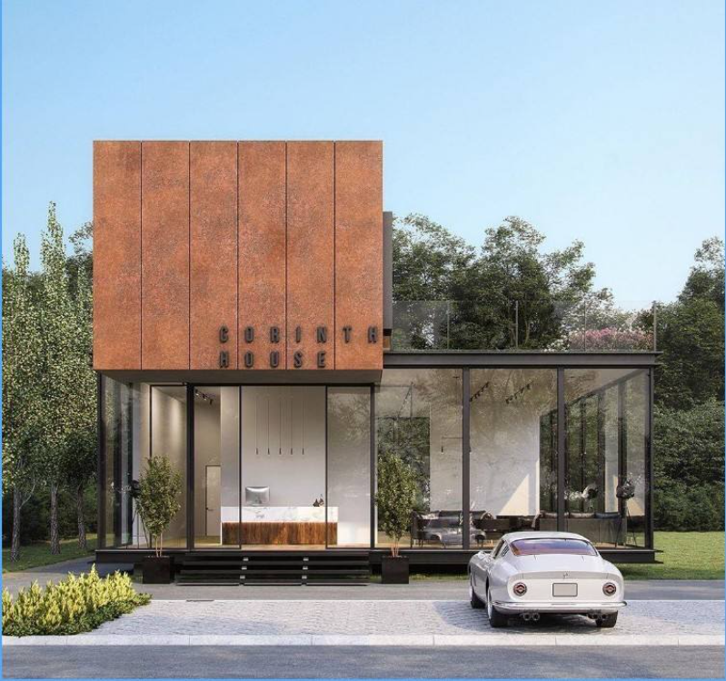 High Quality Luxury Light Steel Building Prefab Villa House Apartment