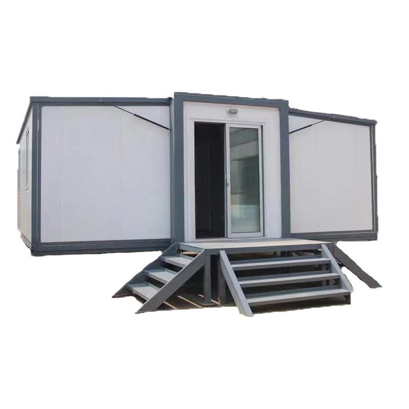 20ft 40ft Double wing container house prefabricated house folding easy build homes