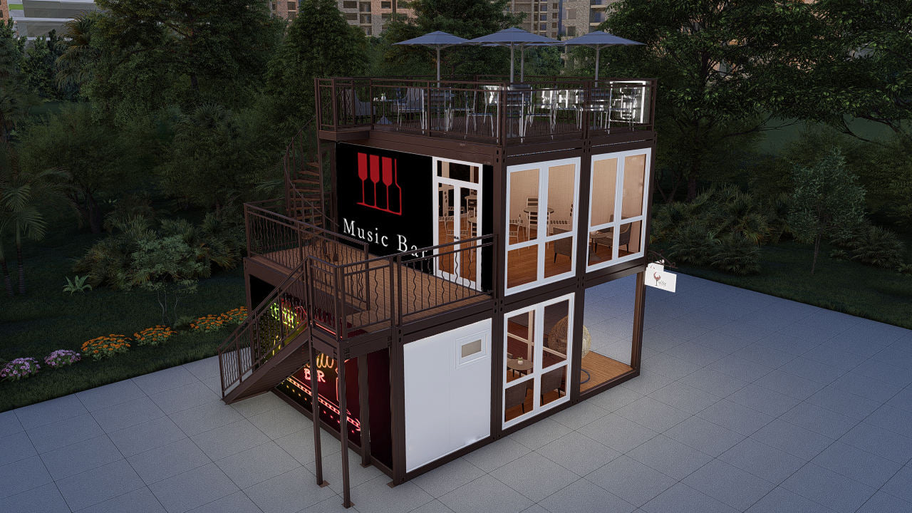 Movable Shipping Container Shops For Sale Bar Container Mobile Coffee Shop Contains House Prefab House Prefabricated