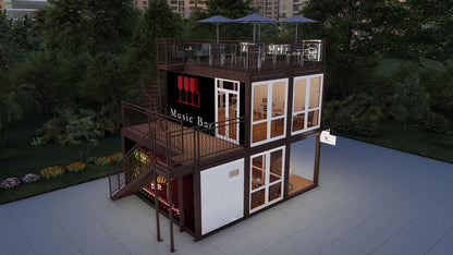 Movable Shipping Container Shops For Sale Bar Container Mobile Coffee Shop Contains House Prefab House Prefabricated