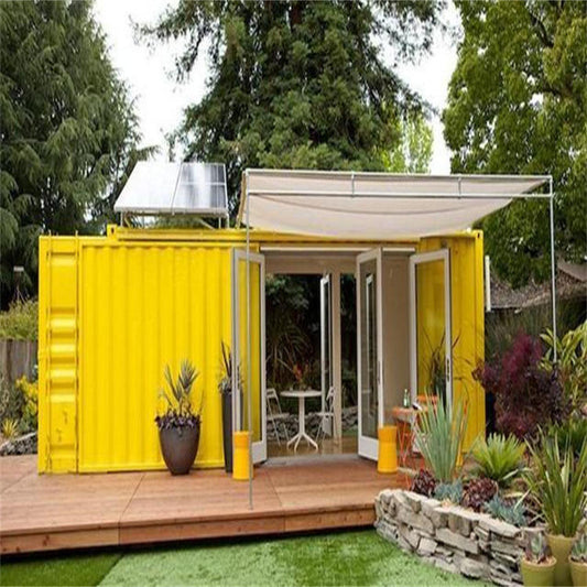 Prefabricated modular modern light steel container multi-room box house