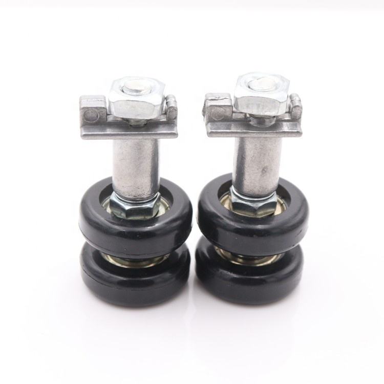 Nylon runner wheels hanging sliding glass door roller glass window roller bearing