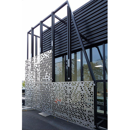 Декоративная облицовка стен Перфорированная панель Алюминиевые архитектурноизолированные ненесущие стены 