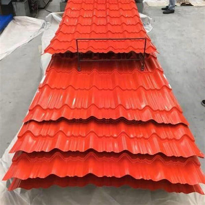 Manufacture Corrugated Galvanised Iron Sheets price per sheet Customized color galvanised steel roofing sheets