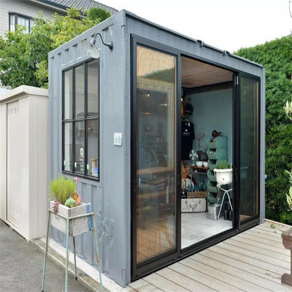 Outdoor prefabricated house 2 storey living office multi-room container small house