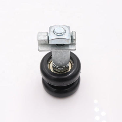 Nylon runner wheels hanging sliding glass door roller glass window roller bearing