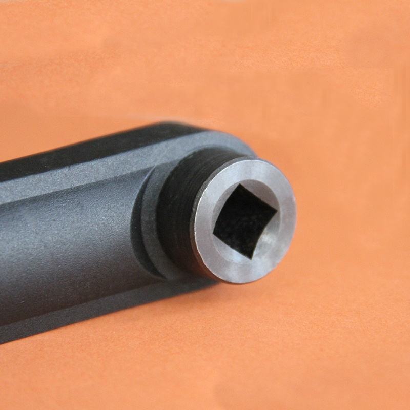 10*80 Square hole round hole rocker handle foldable hidden handle mechanical turning crank handle