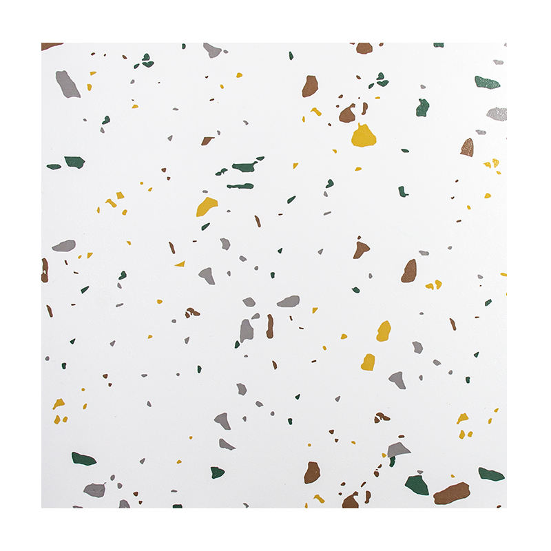 Waterproof Stone Marble Look Vinyl Flooring Tile Self Adhesive Plastic Floor Covering