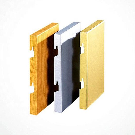 Panel de revestimiento de fachada de perfil anodizado 1100, placa de paneles de pared Exterior, aleación de aluminio de aluminio para exteriores CN;GUA 1,5mm-6mm 