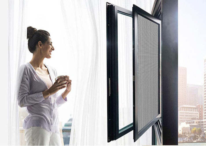 Aluminum Fixed Casement Window Double Glazed Glass Windows and Door Aw ...