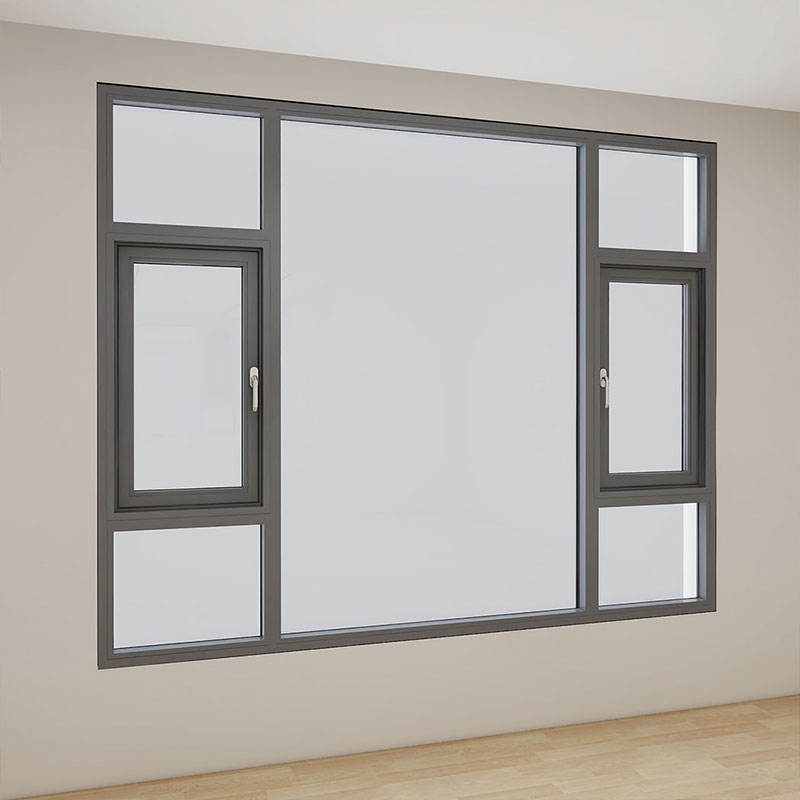 Modern Design French Casement Windows Tempered Glass Casement Aluminum ...